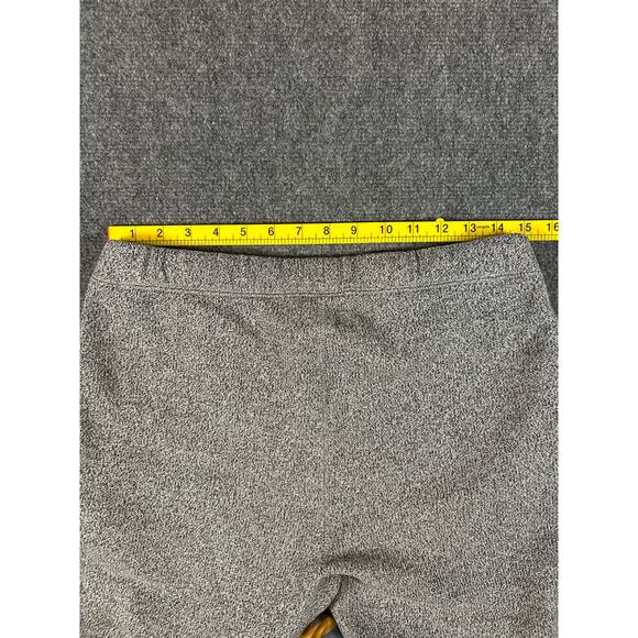 Roots Canada Organic Park Slim Heavy Fleece Jogger‎ Pants Zip Pockets Gray - Picture 6 of 6